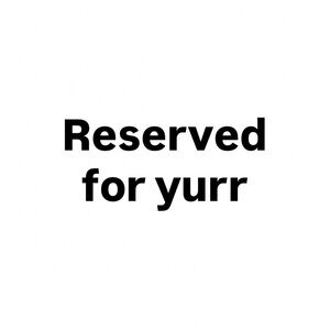 Reserved for buyer